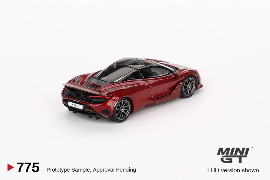 MINI GT 1/64 麥拿侖 McLaren 750S&nbsp; Amaranth Red RHD