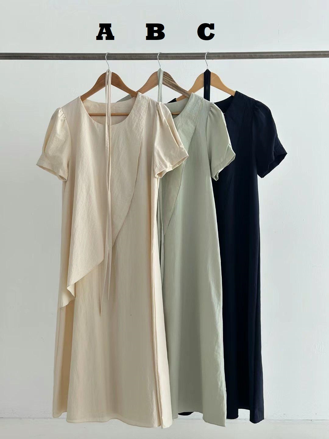 OP#14379🤎半弧型連身裙