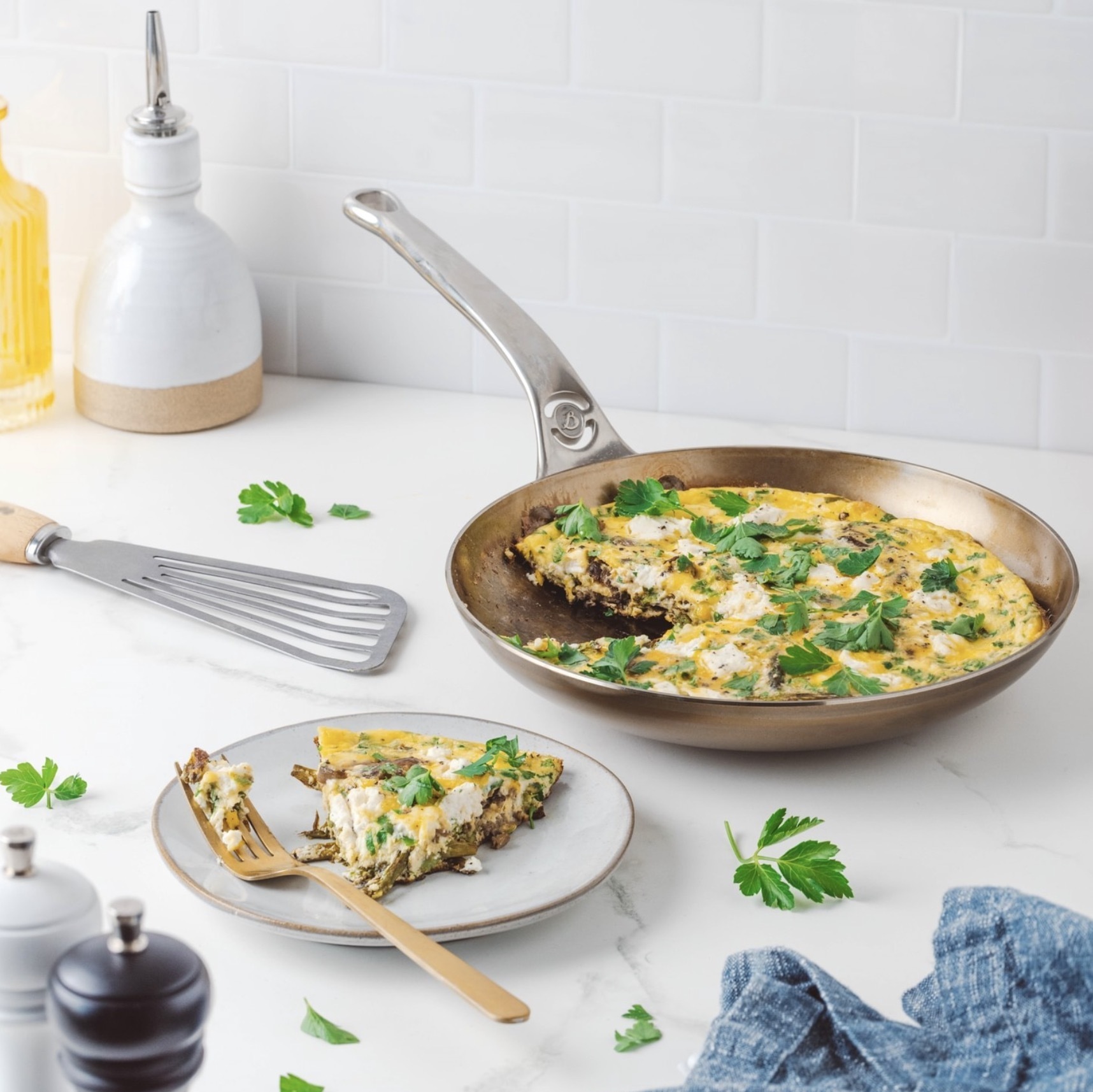 原礦蜂蠟鐵鍋 l 職人柄早餐鍋