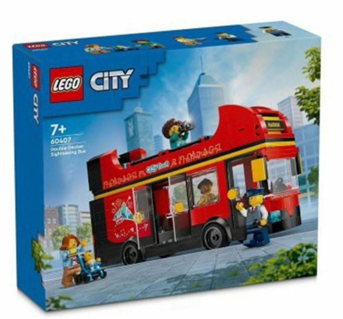 LEGO 60407 Red Double-Decker Sightseeing Bus 紅色雙層觀光巴士 (City)