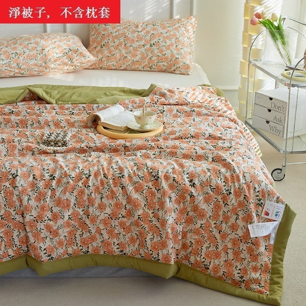 Hot selling summer air-conditioned quilt core soy fiber summer cooling quilt (pillowcase not included) [Huamanfu] [150X200CM]