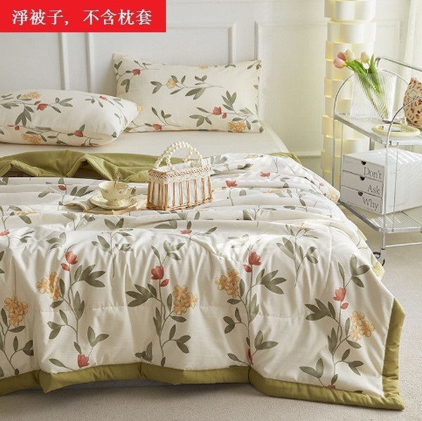 Hot selling summer air-conditioned quilt core soy fiber summer cooling quilt (pillowcase not included) [Qiao Ning] [150X200CM]