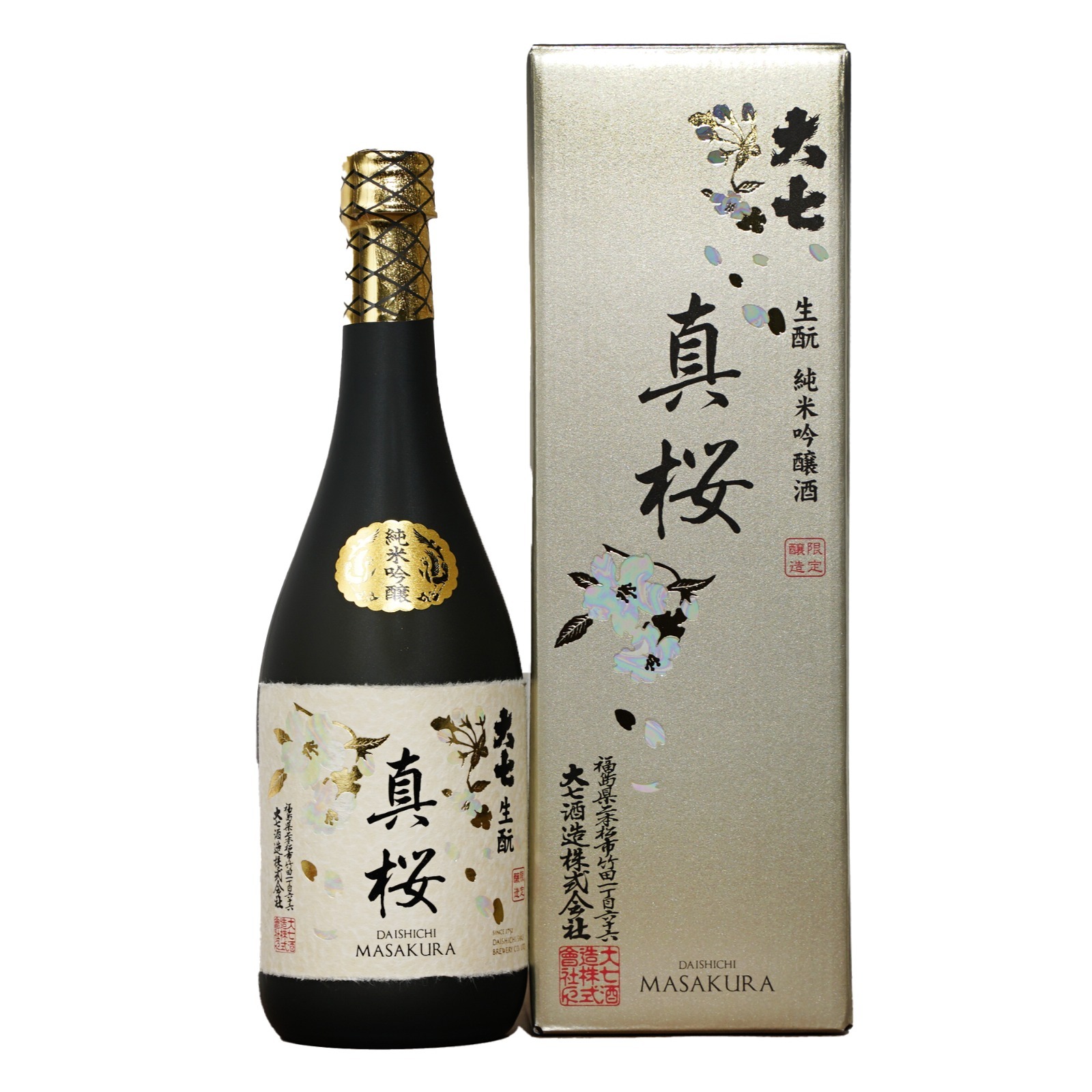 大七 真櫻 生酛 純米吟釀 (720ml) (禮合裝)