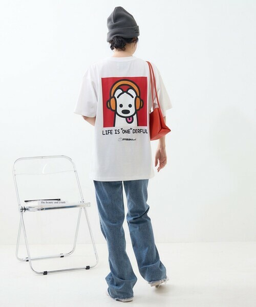 [現貨] matsui×FREAK'S STORE / Music Dog Print Tee <女裝>