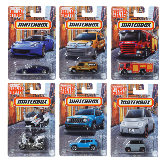 火柴盒小汽車-歐洲汽車系列(B箱)