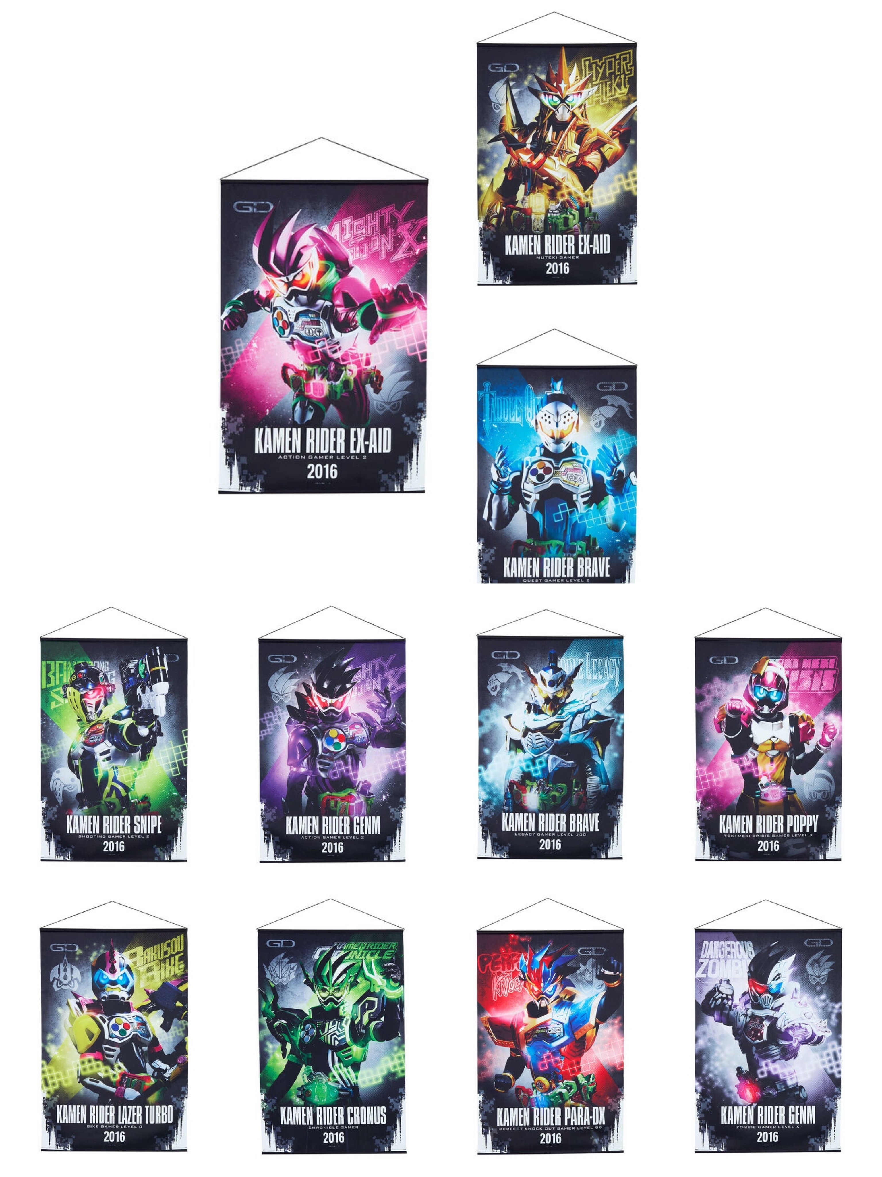 223547 Pbandai 預訂2025/4月 仮面ライダーエグゼイド B2タペストリー