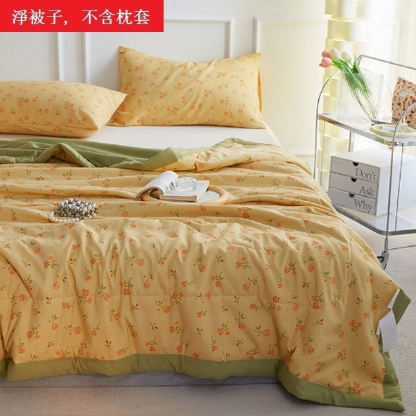 Hot selling summer air-conditioned quilt core soy fiber summer cooling quilt (pillowcase not included) [Yueyan] [150X200CM]