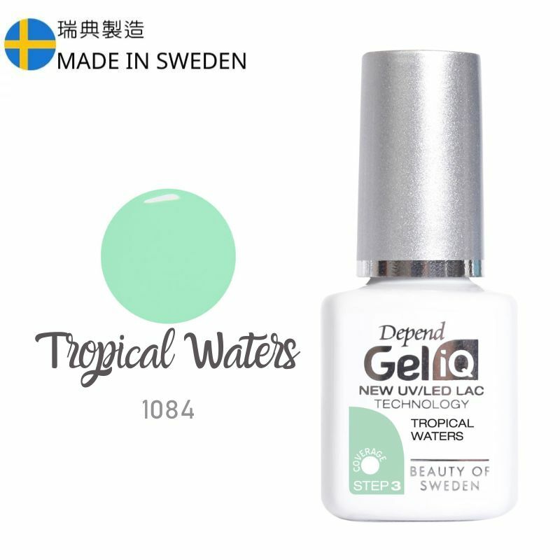 Gel iQ 顏色凝膠 - TROPICAL WATERS (不透明) #1084
