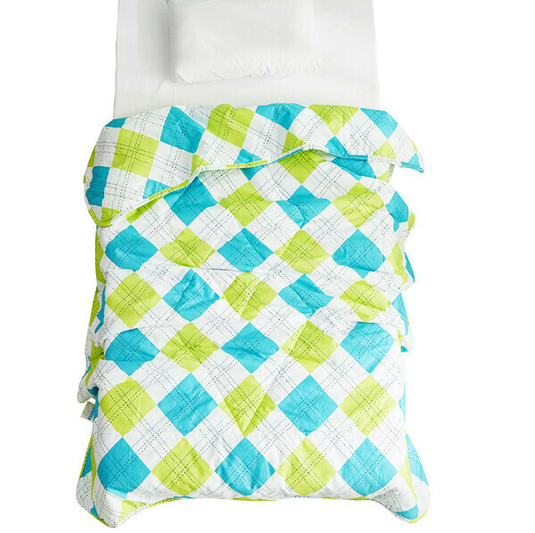 Popular children's pure cotton summer quilt [120X150cm] [A smart geometry]