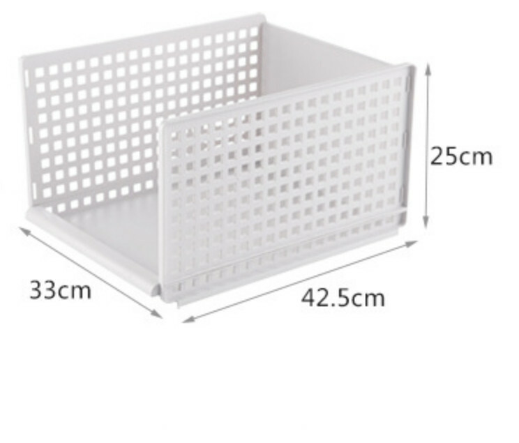 Hotly recommended Japanese storage series, multi-barrel storage cabinets, bathroom storage cabinets, toy cabinets, bedside tables [tall style] [33x42.5x25cm x3 layers]