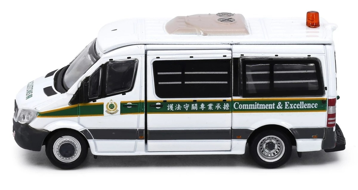 Tiny 微影 城市 22 合金車仔 - 平治 Sprinter FL 香港機場海關執勤車 (AM3221)