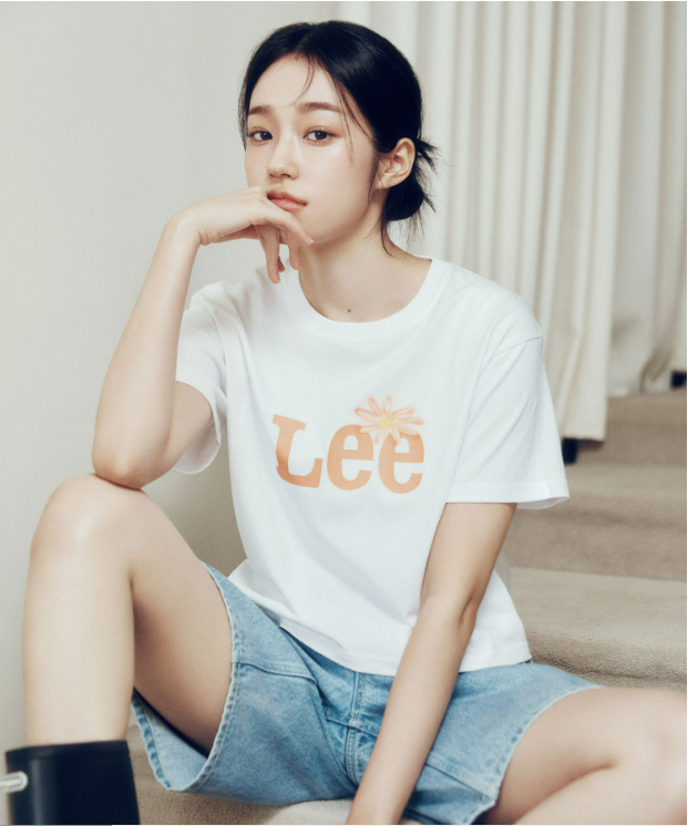 LEE花朵短版