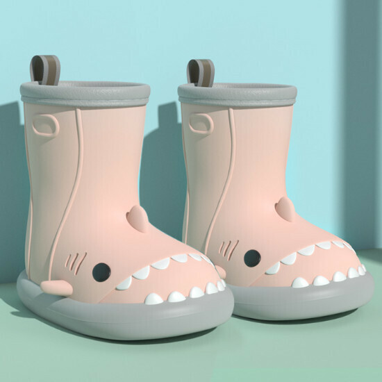 Hot selling non-slip lightweight baby cartoon water shoes [pink gray bottom] [150-210 sizes] (please contact customer service to confirm the delivery size after placing the order)
