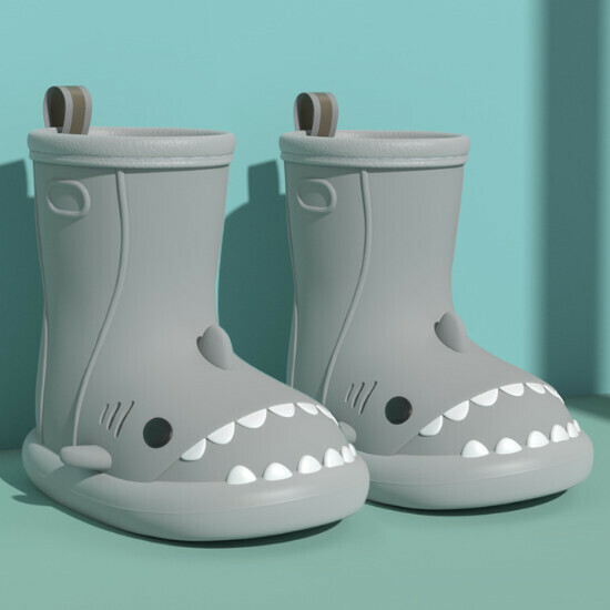 Hot selling non-slip lightweight baby cartoon water shoes [grey] [size 150-210] (please contact customer service to confirm the delivery size after placing the order)
