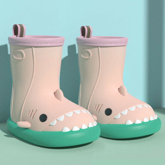 Hot selling non-slip lightweight baby cartoon water shoes [pink green bottom] [150-210 sizes] (please contact customer service to confirm the delivery size after placing the order)