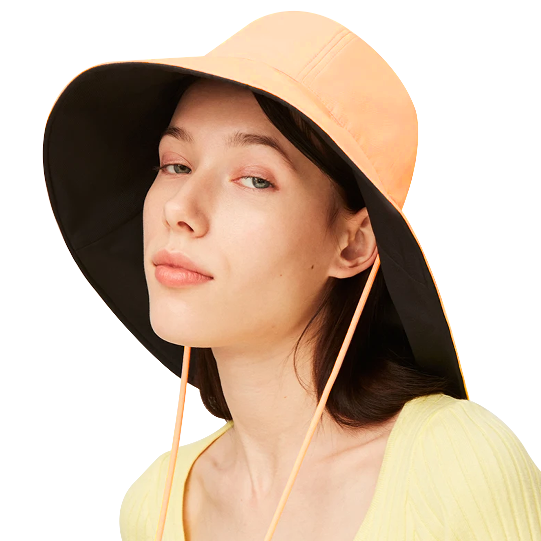 大帽簷雙面遮陽帽 (3色) 40CHR3028