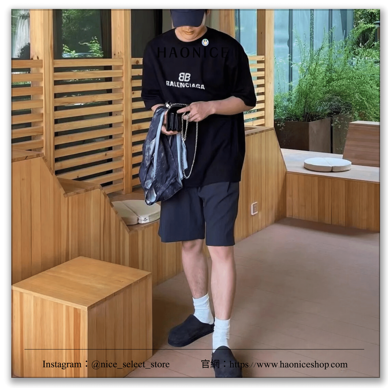 【NICE 歐美日韓代購】24SS🔥新款🔥-上海經銷商-Balenciaga巴黎世家 經典logo 馬賽克字母短T 像素風