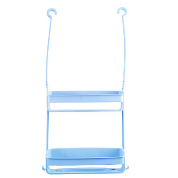 Hotly recommended Japanese storage series, kitchen rack, bathroom rack, door rack, outdoor rack [light blue]