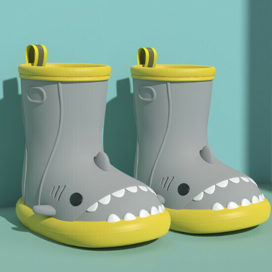 Hot selling non-slip lightweight cartoon water shoes [grey yellow bottom] [size 36-40] (please contact customer service to confirm the delivery size after placing the order)
