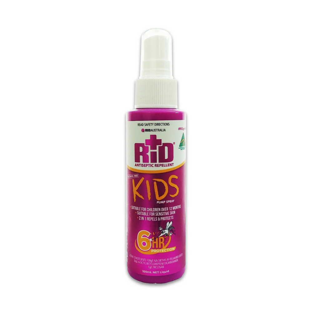 Rid Australia Kids Antiseptic Pump Spray - 12＋ months (100ml) (AC365)