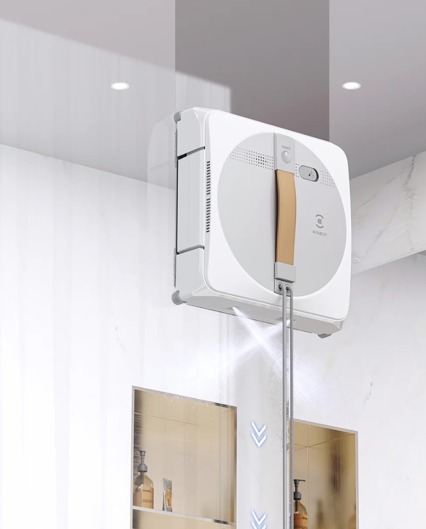 [單次型出租方案] ECOVACS 科沃斯 | GLASSBOT W1 PRO雙向噴水智慧擦窗機器人