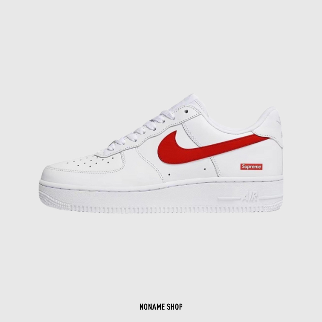 SUPREME X NIKE AIR FORCE 1 LOW 上海限定 聯名款 小白鞋 (男款)