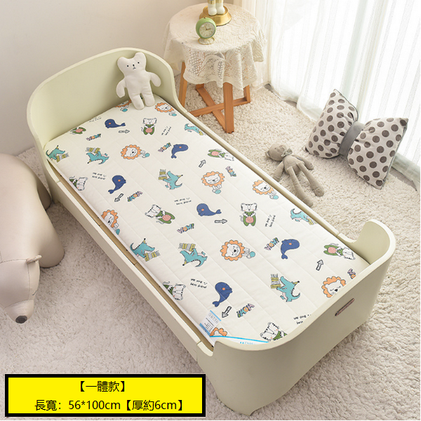 熱賣兒童加厚卡通床墊(生日派對【一體款】)(56*100cm【厚約6cm/四季通用】)