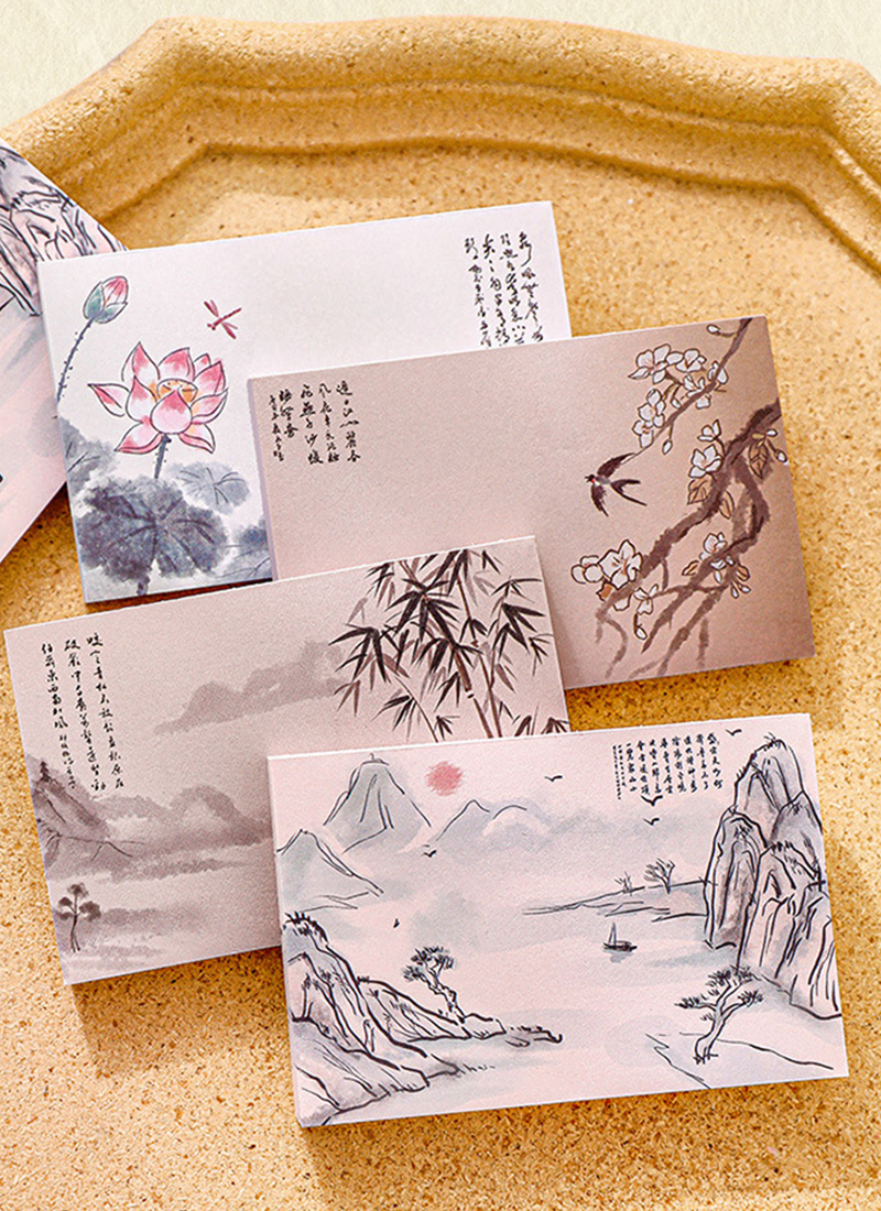 現貨區 古風詩詞記事便條本 A2246
