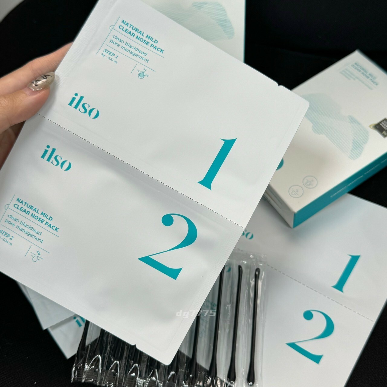 #熱銷上百組 ilso 一蘇 溫和除粉刺鼻貼(一盒5套+刮棒10支)