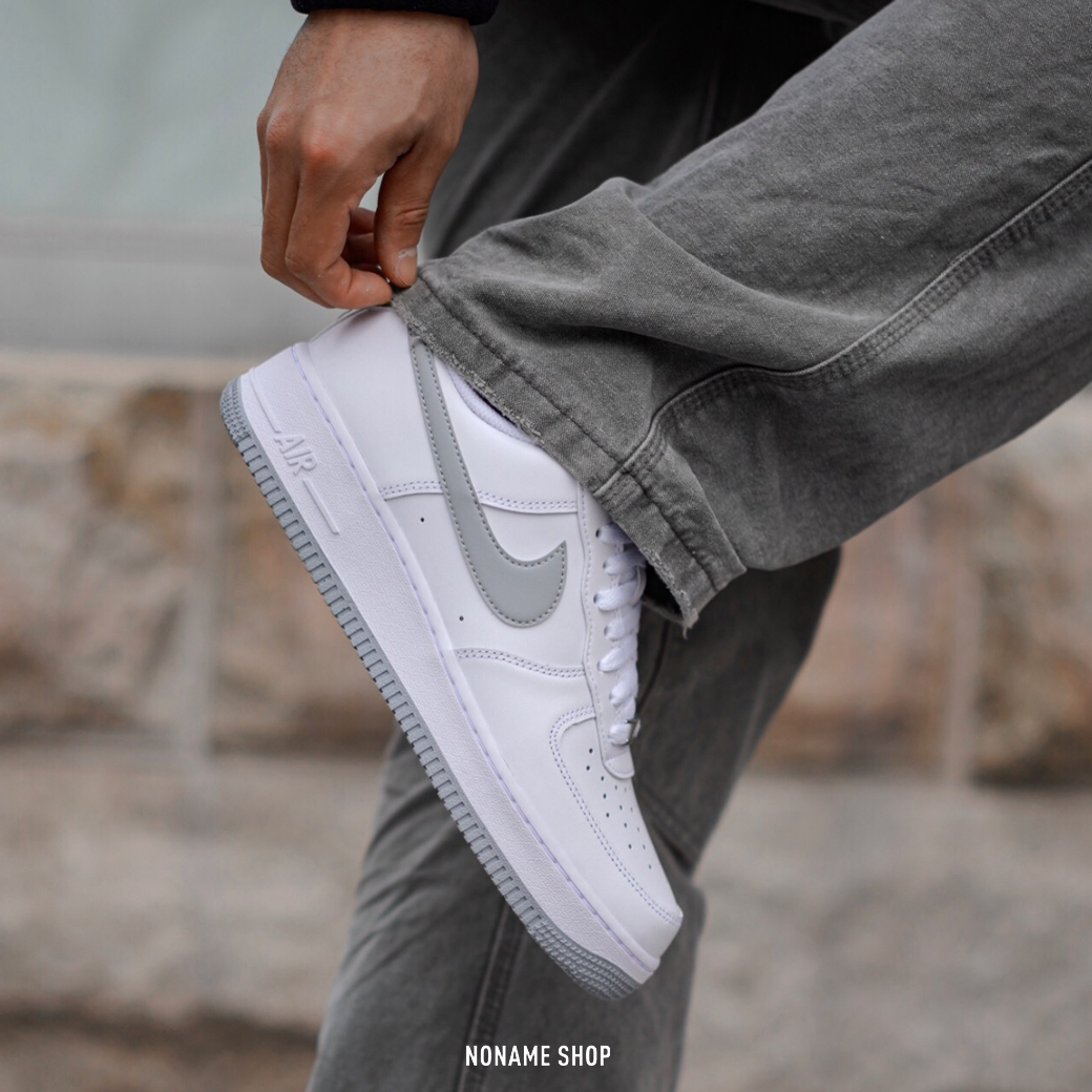 NIKE AIR FORCE 1 AF1 “ LIGHT SMOKE GREY ” 煙雨灰 (男款)