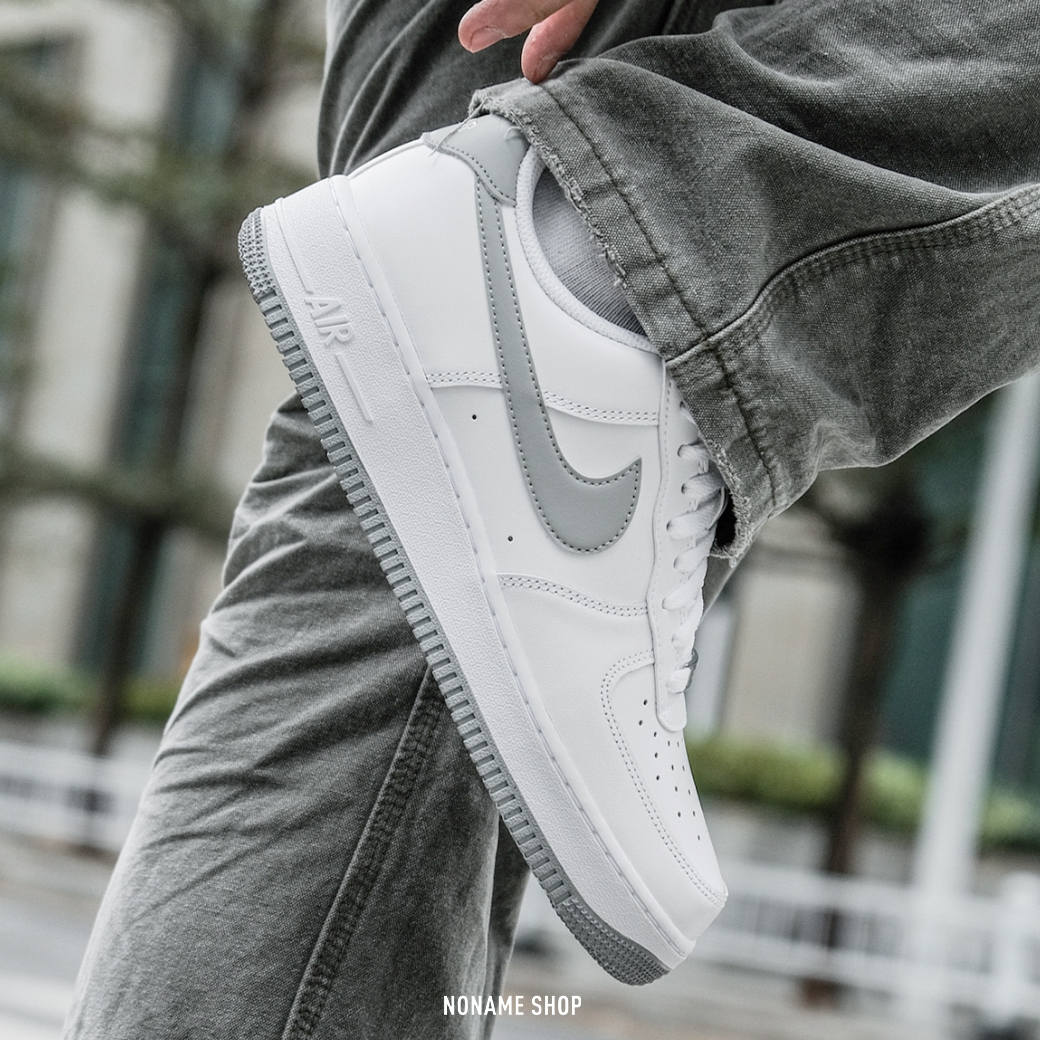 NIKE AIR FORCE 1 AF1 “ LIGHT SMOKE GREY ” 煙雨灰(男款)