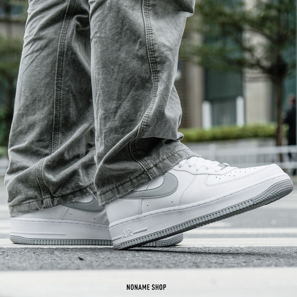 NIKE AIR FORCE 1 AF1 “ LIGHT SMOKE GREY ” 煙雨灰(男款)