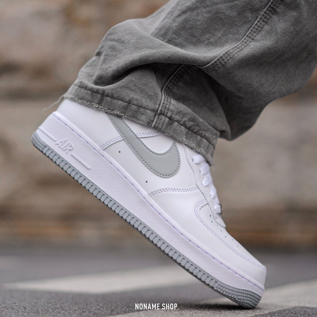 NIKE AIR FORCE 1 AF1 “ LIGHT SMOKE GREY ” 煙雨灰(男款)