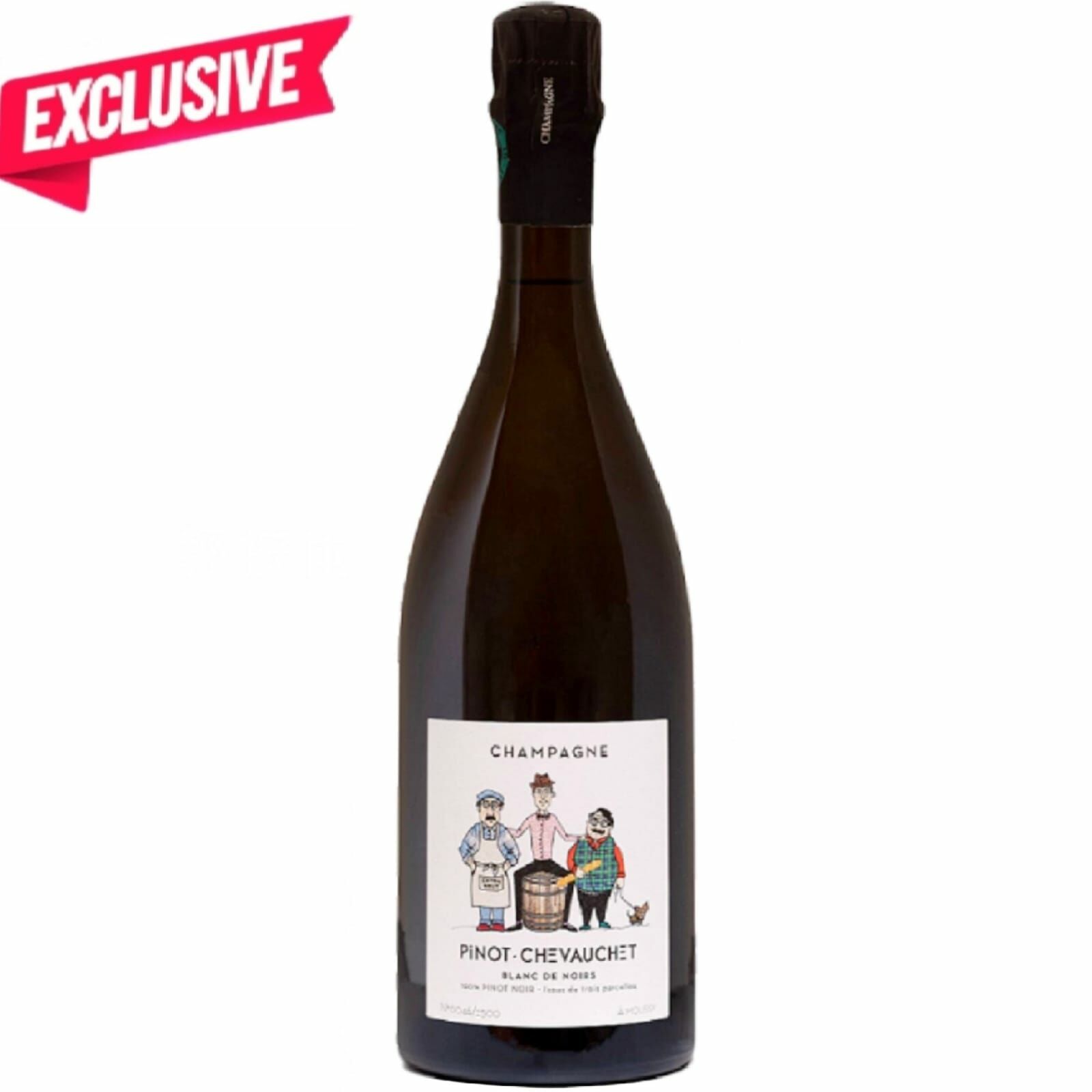 Champagne Pinot Chevauchet Blanc de Noirs Extra Brut 100% Pinot Noir
