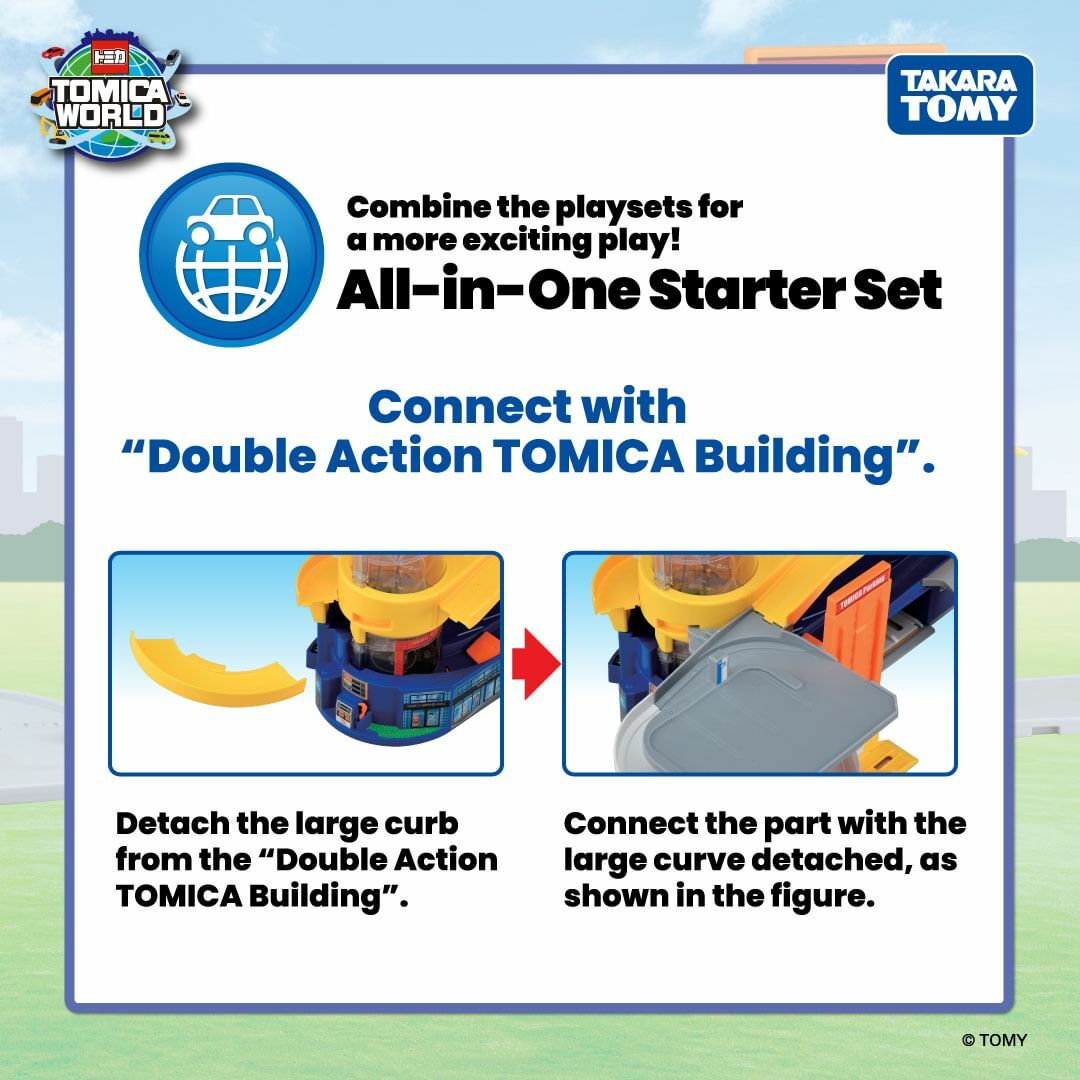 Takara Tomy Tomica - Many Gimmicks Round Parking 停車場