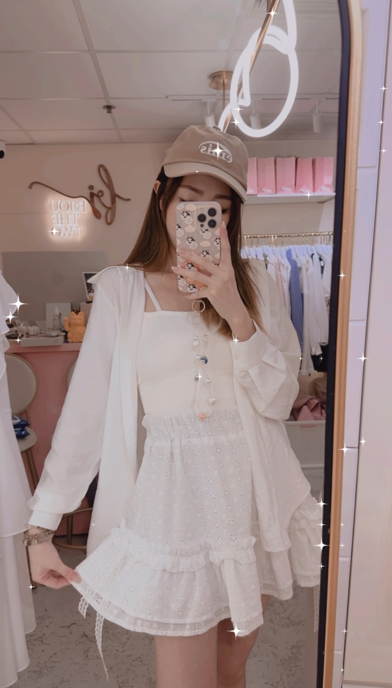 *MADE BY BJ2 SERIES* THE SUMMER CROCHET LACE RIBBON SKIRT 2024