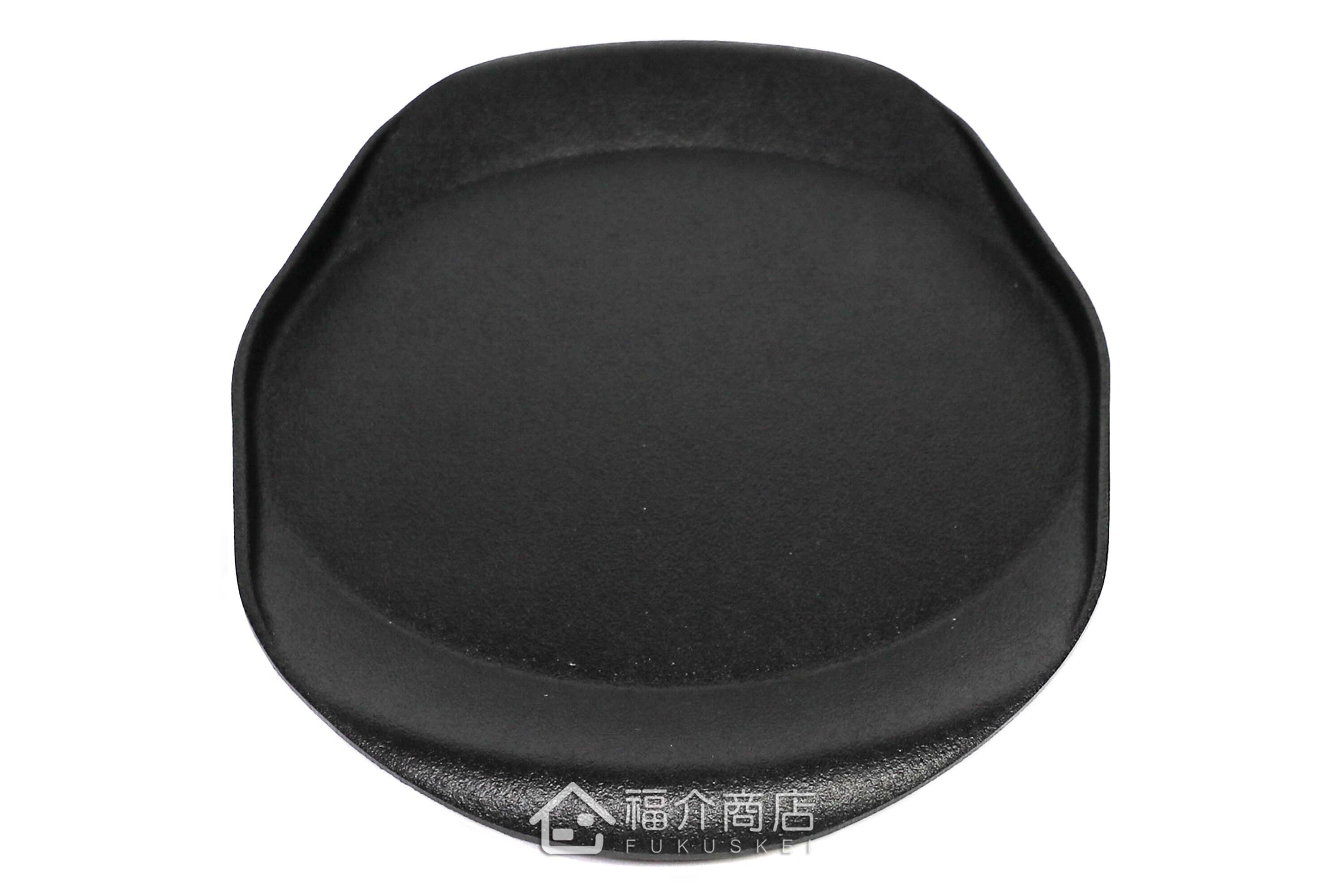 可以煎牛排做Pizza或肉排料理的黑色鑄鐵鍋烤盤