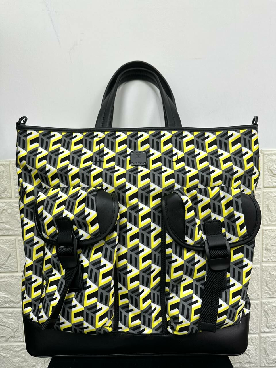 [S] MCM KLASSIK LARGE TOTE BAG,YELLOW, 8809735045575 (SMCM81)