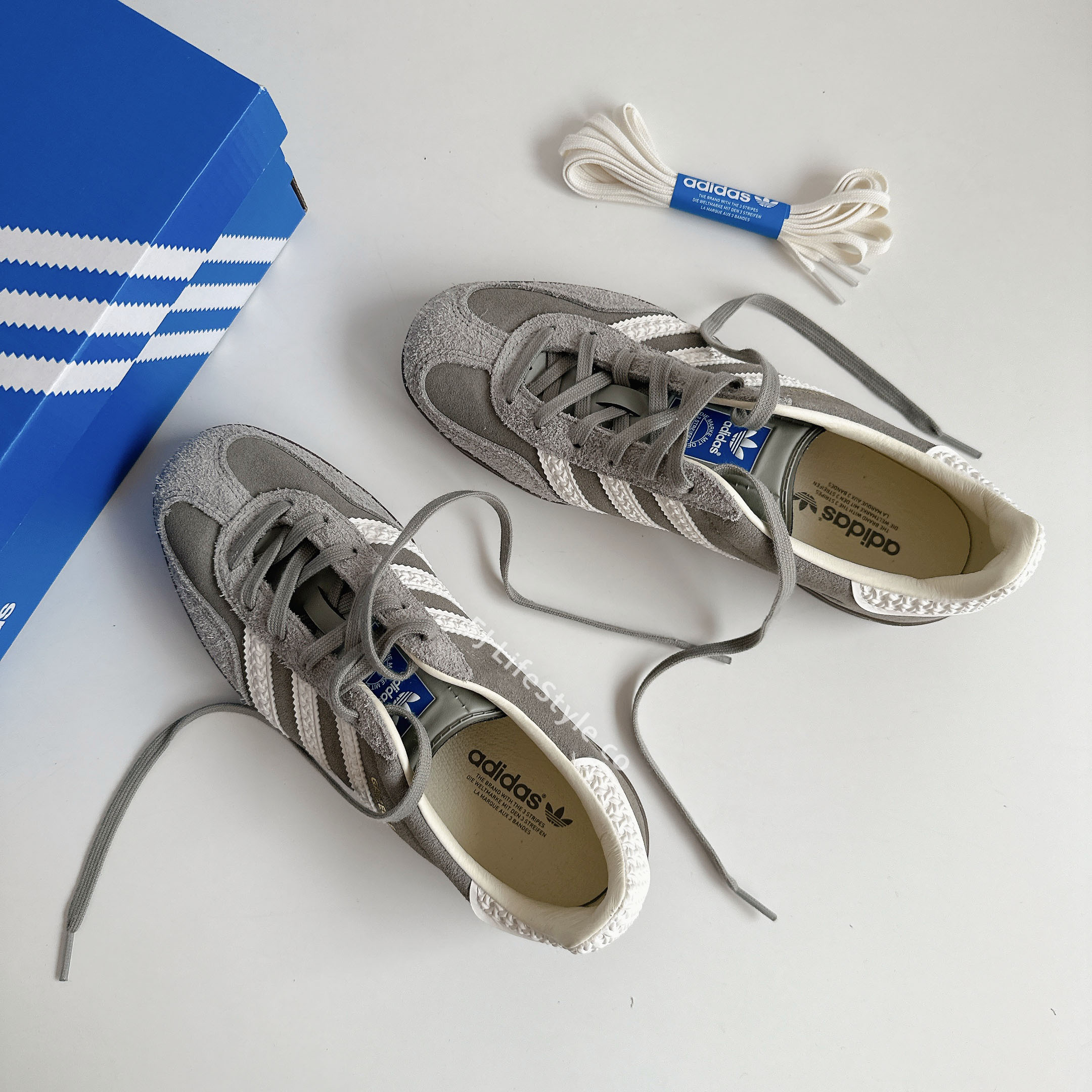 ADIDAS GAZELLE INDOOR 水泥灰 灰 麂皮 焦糖底 男女鞋 IF1807 / 現貨