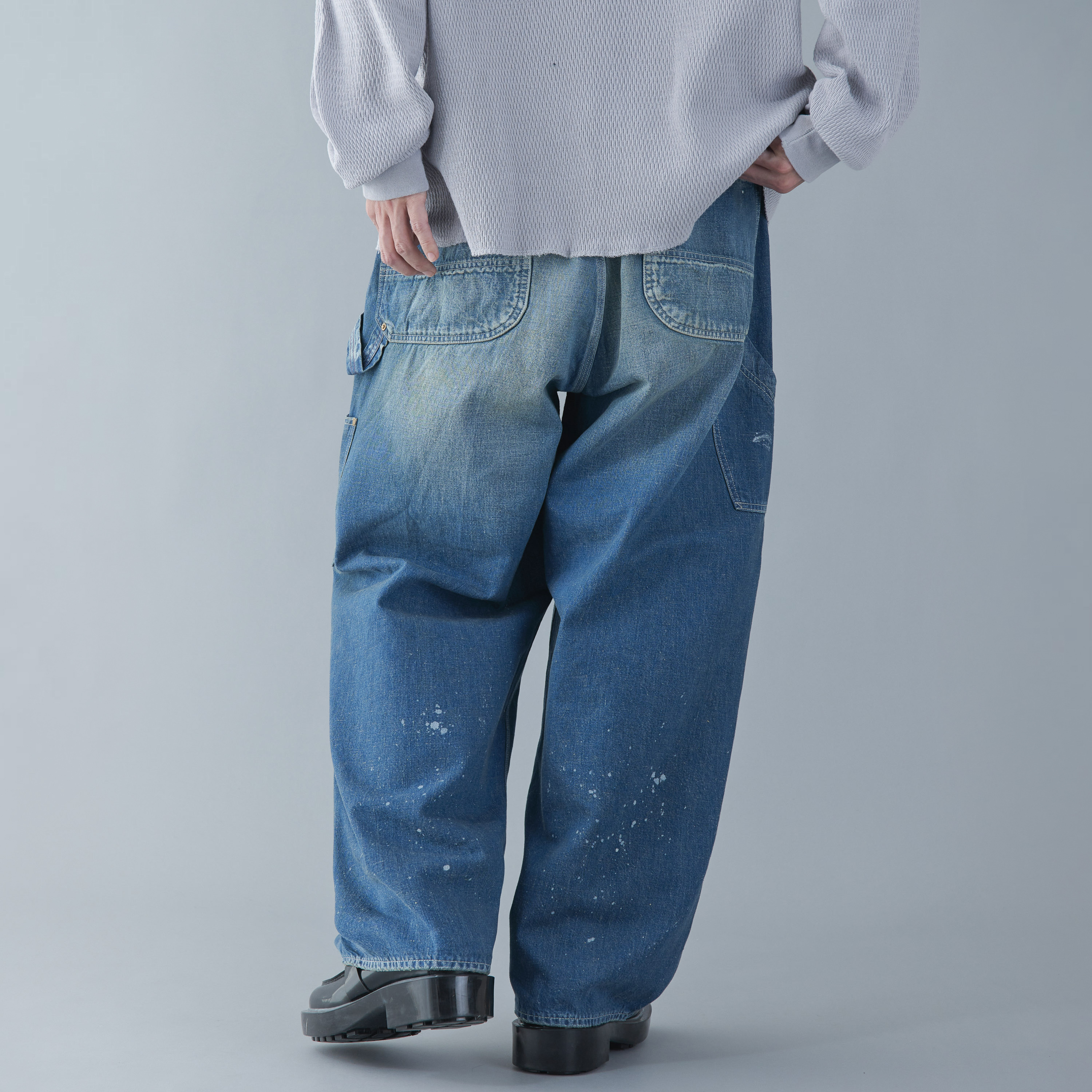 ANACHRONORM - Denim Painter Easy Pants