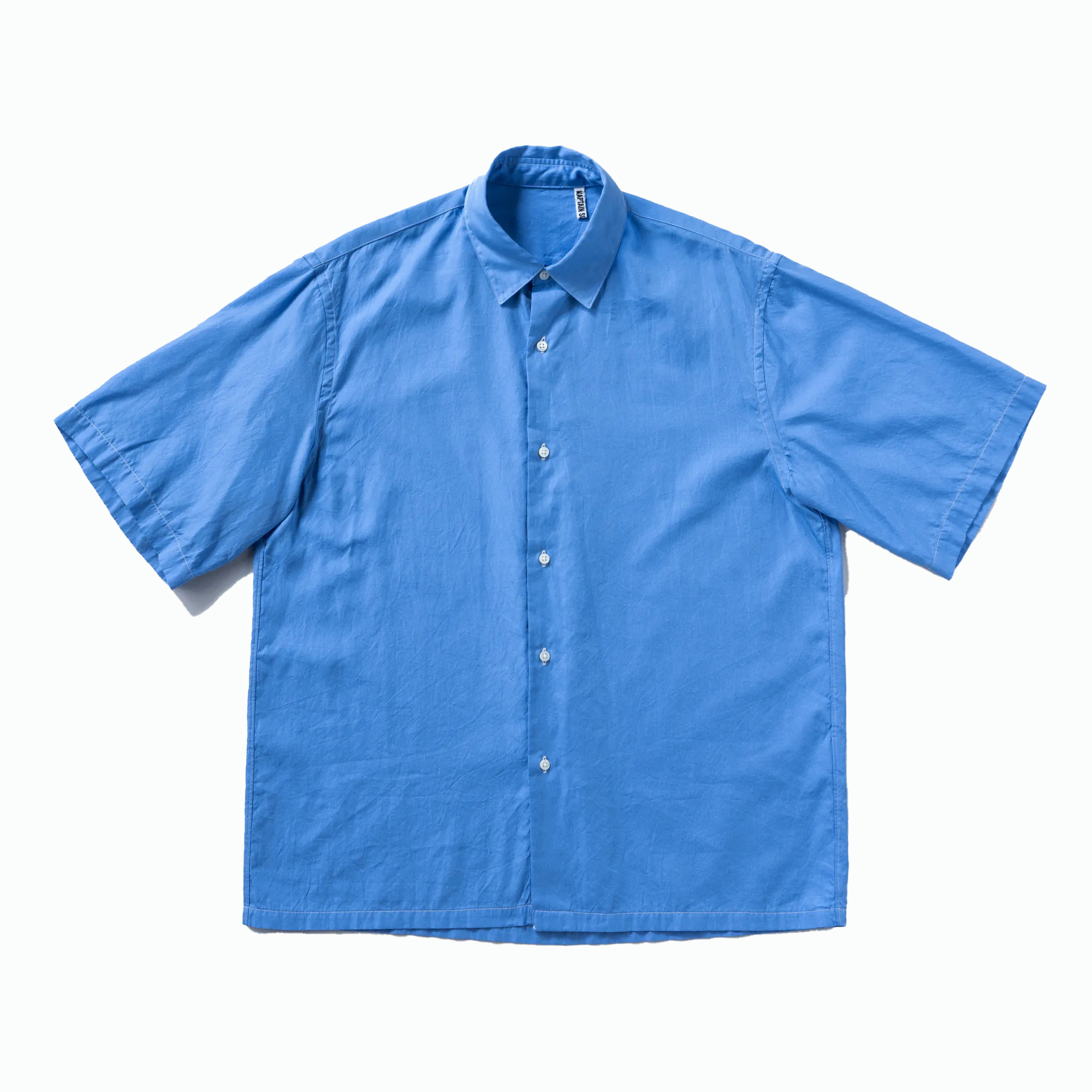 【車庫服飾】KAPTAIN SUNSHINE SHORT SLEEVE REGULAR COLLAR SHIRT