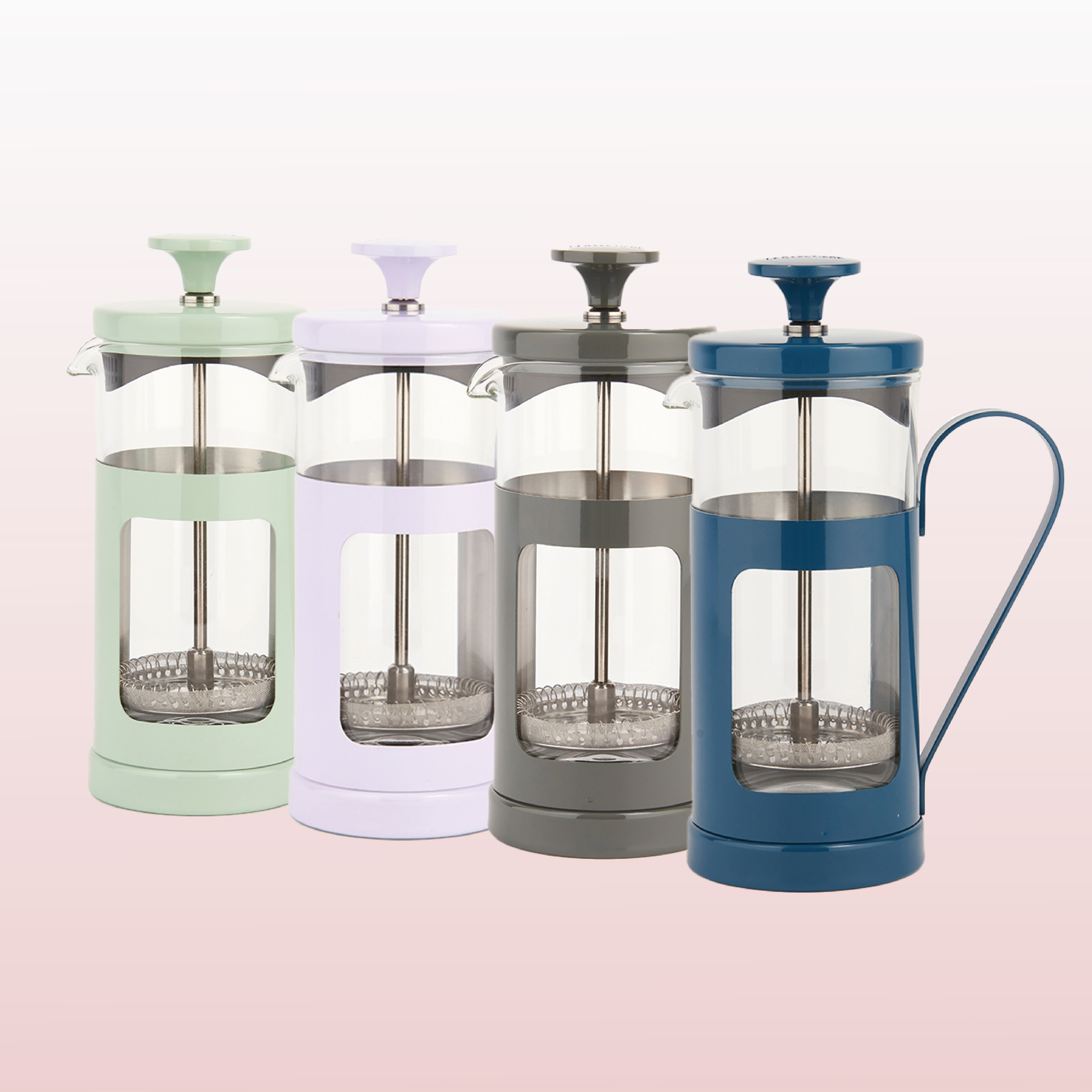 La Cafetiere｜摩納哥不鏽鋼濾壓壺｜多色