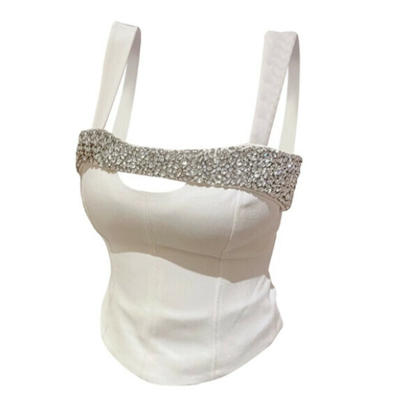 Hot Selling Sling [White] Sizes [S-L] [Please contact customer service to confirm the delivery size after placing the order]