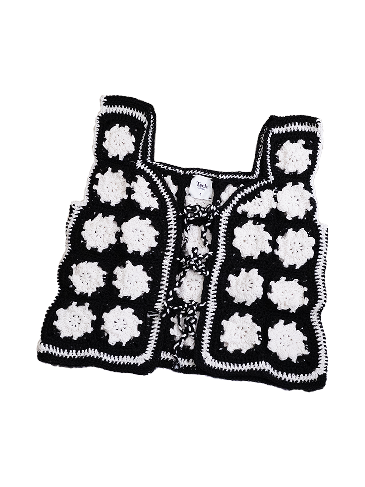 Cassia Crochet Vest
