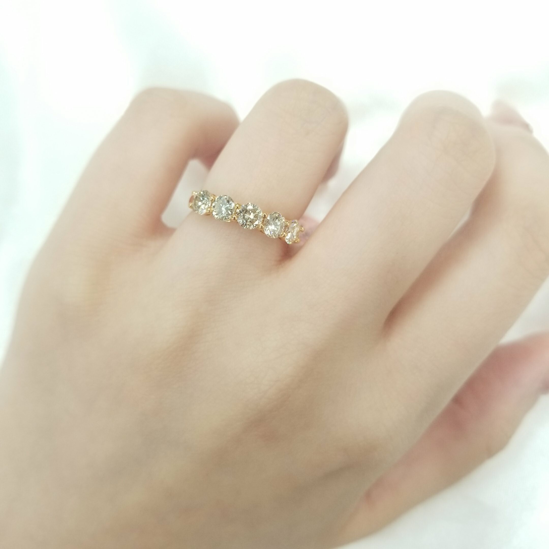 18K Rose Gold 1.20ct Diamond Ring