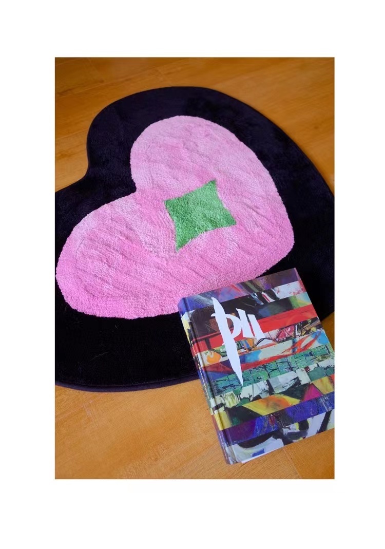 Heart art mat