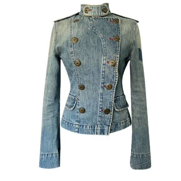 Hot Selling Denim Shorts Jacket [Blue] Sizes [S-L] [Please contact customer service to confirm the delivery size after placing the order]