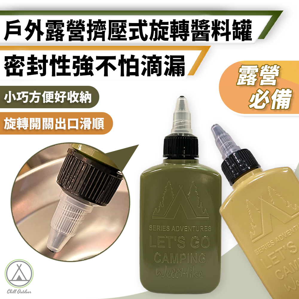 擠壓式醬料罐 調味罐－(2色)