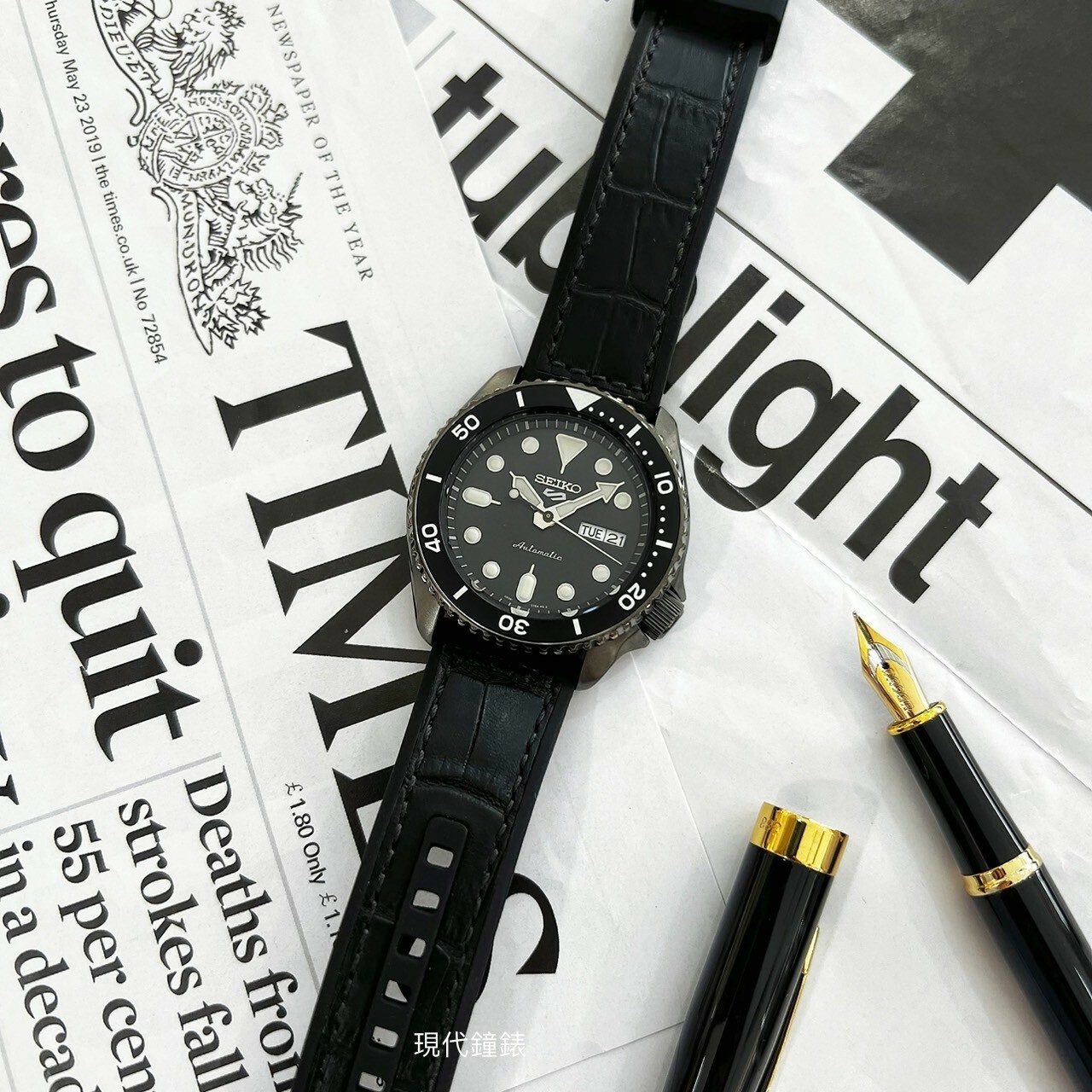 【SEIKO 精工】5 Sports系列 潮流機械錶  4R36-07G0X 38mm 現代鐘錶