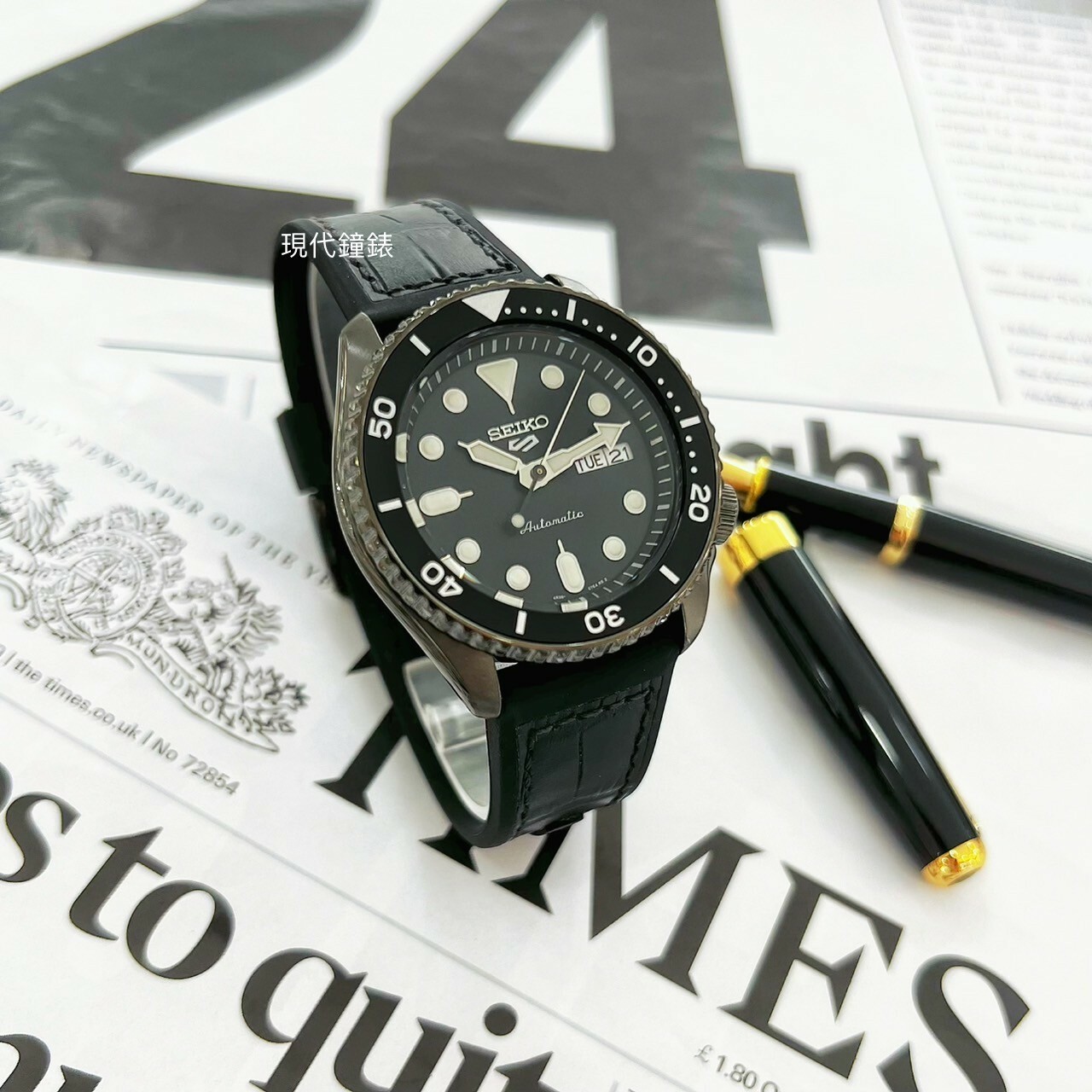 【SEIKO 精工】5 Sports系列 潮流機械錶  4R36-07G0X 38mm 現代鐘錶